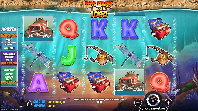 Big Bass Splash como funciona